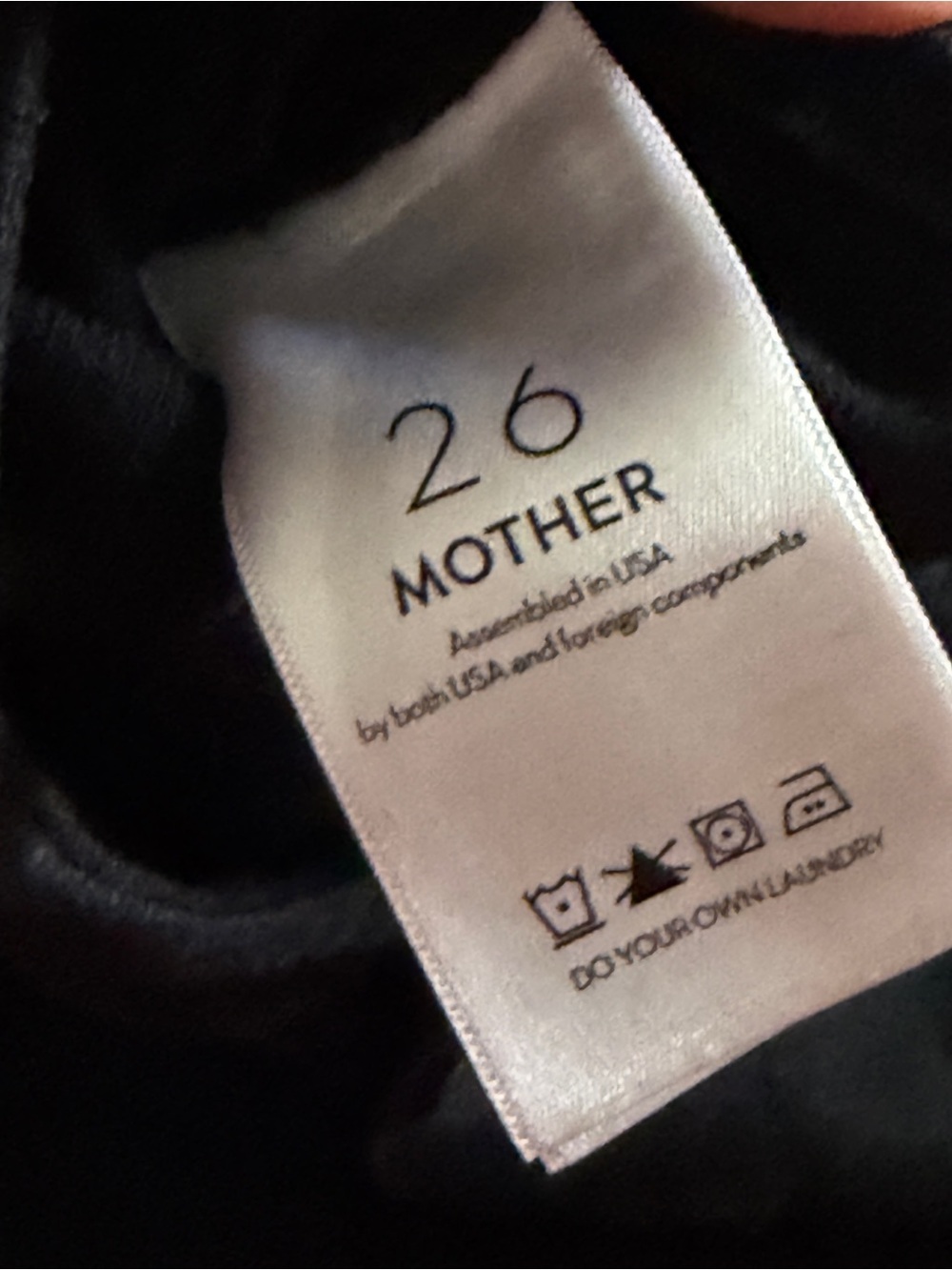 Mother denim miniskirt. Size 26. Excellent condition! - Picture 8 of 8